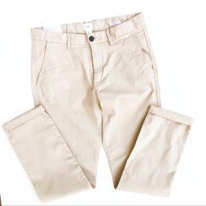 NWT H&M L.O.G.G. Skinny Fit Stretch Khaki Pants